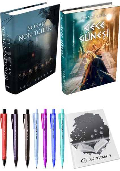 Gece Güneşi (Ciltli) ve Sokak Nöbetçileri 2 (Ciltli) (2'li Set)