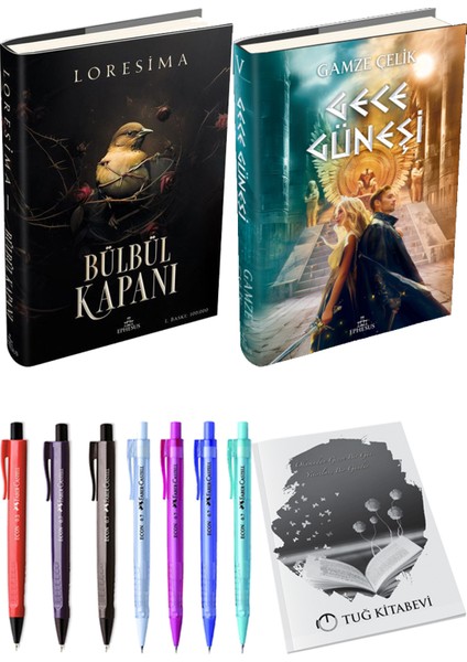 Gece Güneşi (Ciltli) ve Bülbül Kapanı 1 (Ciltli) (2'li Set)