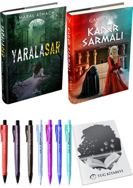 Kader Sarmalı (Ciltli) ve Yaralasar 2 (Ciltli) (2'li Set)