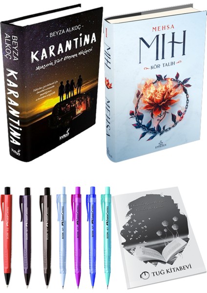 Mıh 1 / Kör Talih (Ciltli) ve Karantina 1 (Ciltli) (2'li Set)