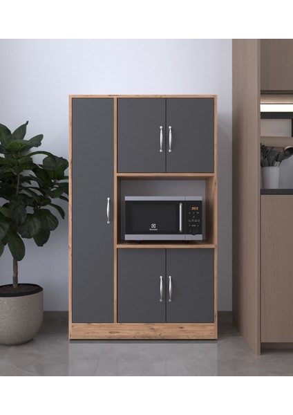 Silva 5 Kapaklı Çok Amaçlı Dolap&banyo Dolabı, Kiler