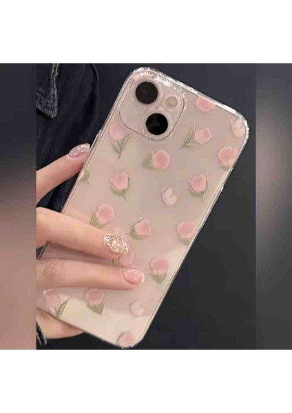 Lale Baskılı Apple iPhone 16 Pro Max Telefon Kılıfı
