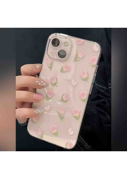 Lale Baskılı Apple iPhone 16 Pro Max Telefon Kılıfı