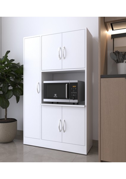 Silva 5 Kapaklı Çok Amaçlı Dolap&banyo Dolabı, Kiler