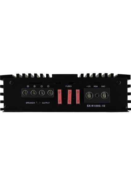 SX-N1000.1D Mono Amfi Bas Amfisi 1ohm 1000RMS- 2 Ohm 600RMS-4OHM 370RMS-BAS Kontrollü