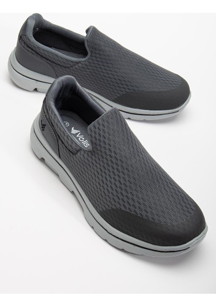 Erkek Günlük Spor Ayakkabı Füme Bağsız Aqua Faylon Taban