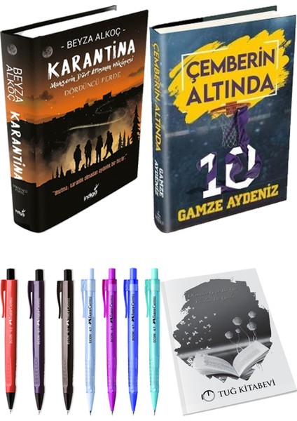 Çemberin Altında 1 (Ciltli) ve Karantina 4 (Ciltli) (2'li Set)