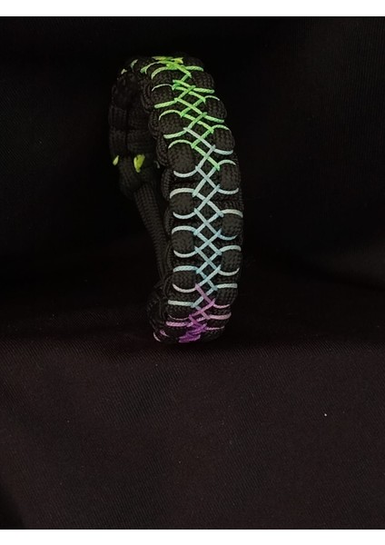 PARACORD GÖKKUŞAĞI İŞLEMELİ HİTİT BİLEKLİK