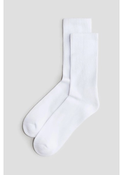 5'li Havlu Taban (Tabanı Kalın) Boğazı Lastik Örgülü Triko Dikişsiz Tenis Çorabı fiyatları