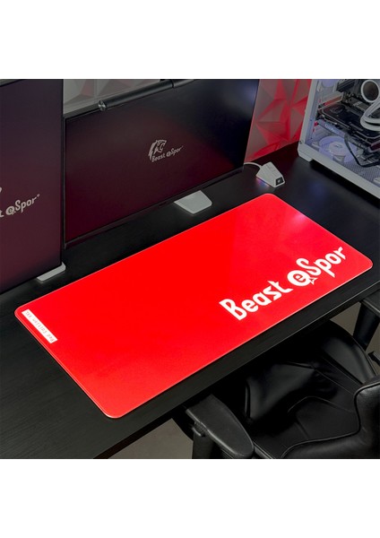 Headshot Serisi Cam Mouse Pad Xxl [red Edition] Espor Mouse Pad