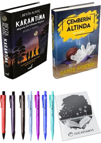 Çemberin Altında 2 / Son Görüş (Ciltli) ve Karantina 5 (Ciltli) (2'li Set)
