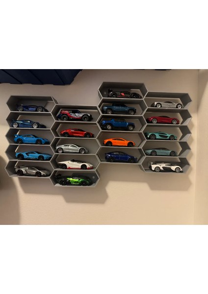 Hot-Wheels Arabaları için Tasarlanmış Uyumlu 1/64 Duvar Garajı 10 araçlık stand için geçerli fiyattir. Çoklu alım icin ürün ekleyiniz.