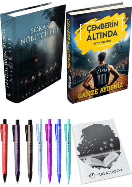 Çemberin Altında 3 / Altın Çember (Ciltli) ve Sokak Nöbetçileri 2 (Ciltli) (2'li Set)