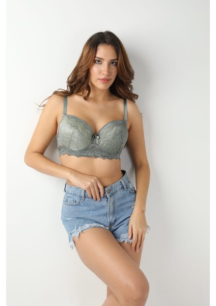 Iç Giyim Şık Kaliteli Modern C Kalıp Balenli Dolguz Sütyen