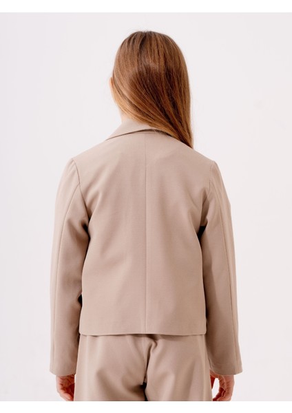 Kız Çocuk D Tokalı Ceket T-Shirt Ikili Takım 1903 fırsatları