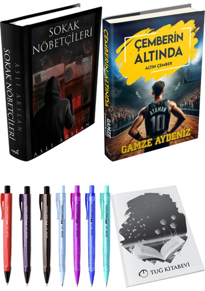 Çemberin Altında 3 / Altın Çember (Ciltli) ve Sokak Nöbetçileri 1 (Ciltli) (2'li Set)