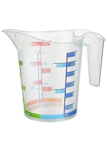 Ölçü Kabı Dereceli Renkli 300ML - 10,1oz