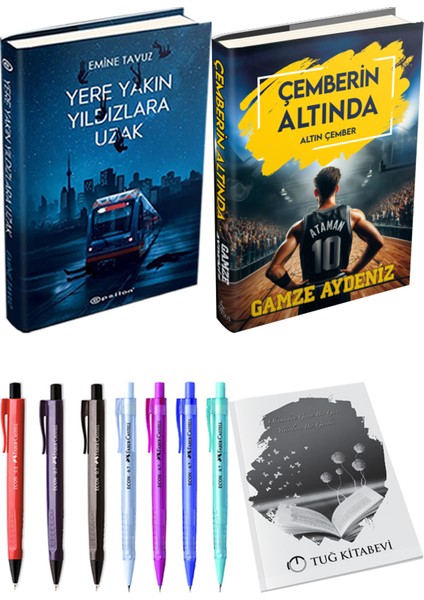 Çemberin Altında 3 / Altın Çember (Ciltli) ve Yere Yakın Yıldızlara Uzak (Ciltli) (2'li Set)