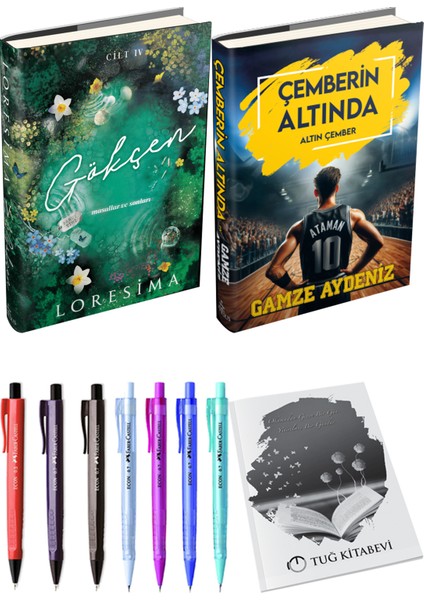 Çemberin Altında 3 / Altın Çember (Ciltli) ve Gökçen 4 (Ciltli) (2'li Set)