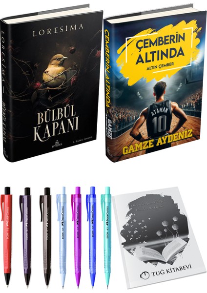 Çemberin Altında 3 / Altın Çember (Ciltli) ve Bülbül Kapanı 1 (Ciltli) (2'li Set)