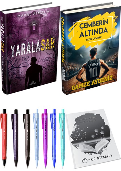 Çemberin Altında 3 / Altın Çember (Ciltli) ve Yaralasar 3 (Ciltli) (2'li Set)