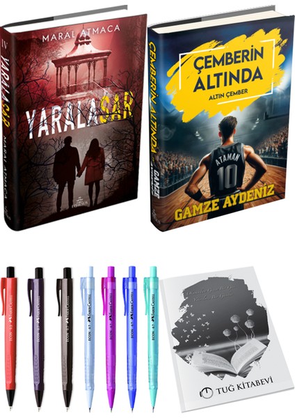Çemberin Altında 3 / Altın Çember (Ciltli) ve Yaralasar 4 (Ciltli) (2'li Set)
