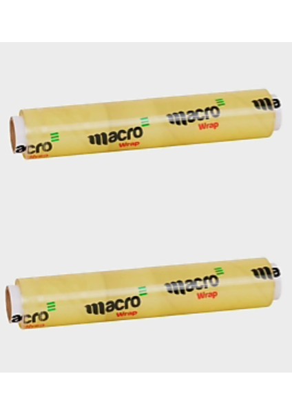Streç Film Wrap 8 Micron 2 Adet 30x270 mt Kutusuz