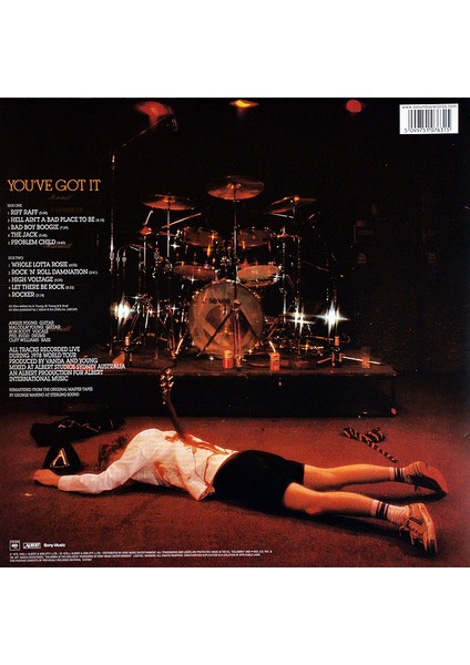 Ac/dc – If You Want Blood You've Got It - Plak Lp