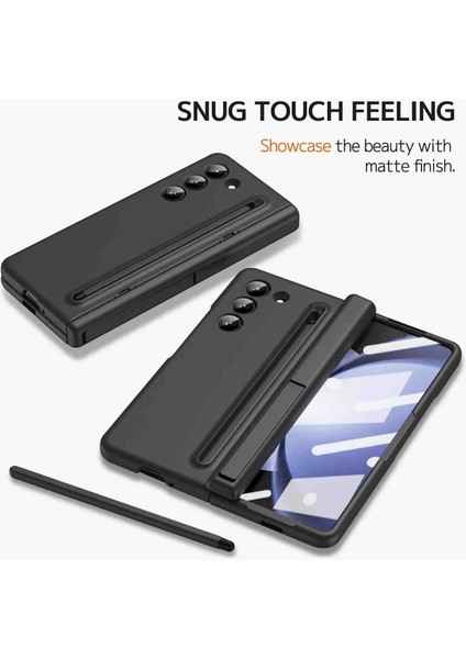 Samsung Galaxy Z Fold 5 Kılıf Ince S Pen Kalem 360 Koruma Kamera Korumalı Kapak fırsatları