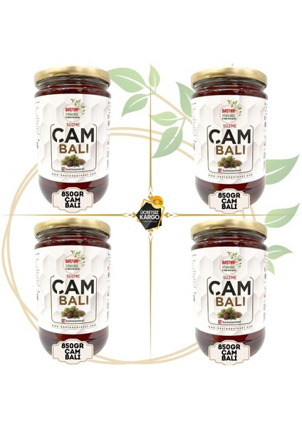4 adet 850gr Çam Balı (4x850gr)