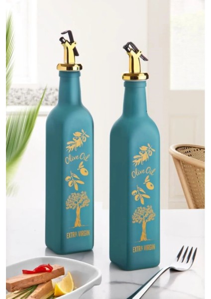 500 ml Zeytinyağı Sıvıyağ Şişesi Yağdanlık Yağlık Sirkelik