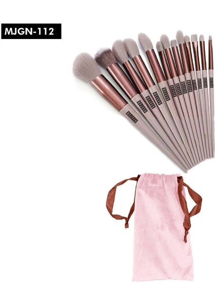 12'Li Fix Fırça Seti Pembe