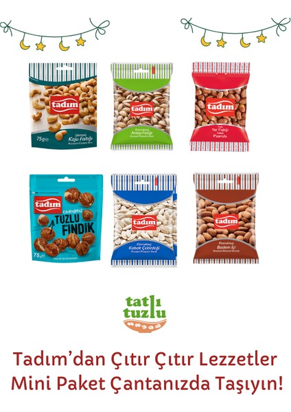 Karışık Kuruyemiş Paketi – 1 kg Lezzet Şöleni - 20 Paket Tadım Kalitesi fırsatları
