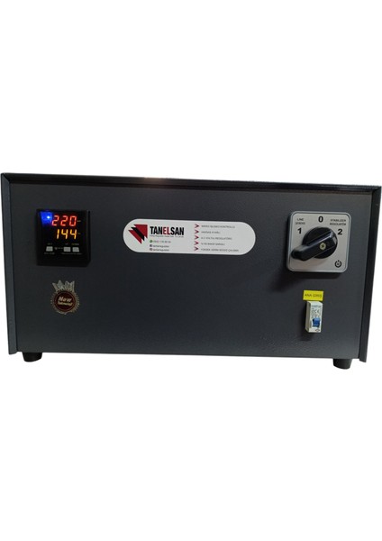 10 kva bakır sargılı mikroişlemcili voltaj regülatörü 130-265-220volt