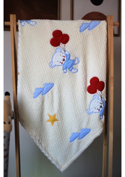 Peluş Bebek Battaniyesi Ayıcıklı 105X120 fiyatları