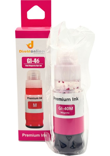 Canon Gı-46/canon Maxify GX3040 70ML Kırmızı Mürekkep