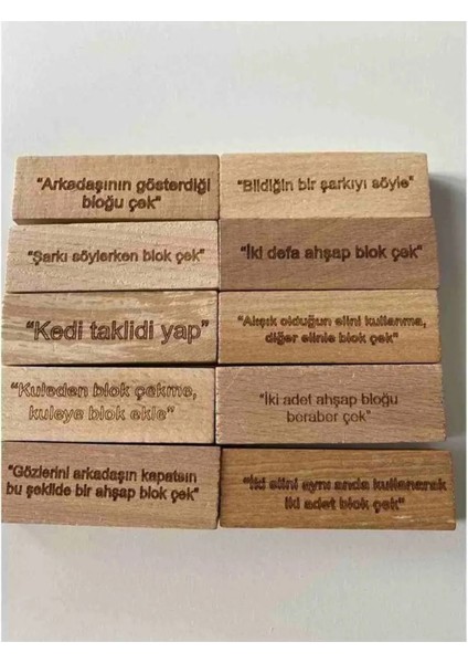 Cezalı Denge Oyunu | Cezalı Denge Oyunu Eğlenceli 2-6 Kişilik Aile Oyunu 54 Parça fırsatları