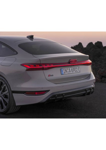 A6 Yeni Nesil Siyah Abs 3m 3D Bagaj Logo Audi Ile Uyumlu modelleri