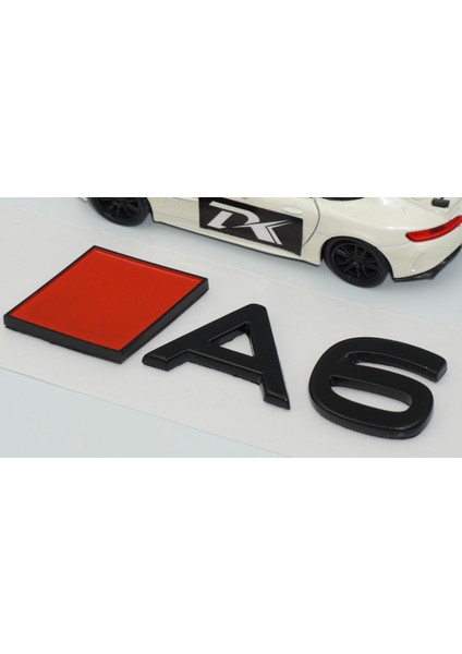 A6 Yeni Nesil Siyah Abs 3m 3D Bagaj Logo Audi Ile Uyumlu fırsatları