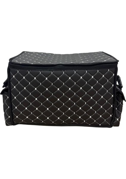 Ford Fiesta Eski Deri Lüks Oto Araç Bagaj Toplayıcı Organizer Bagaj Çantası Siyah Beyaz Fs fiyatları