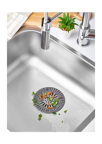 Yuvarlak Süzgeç - Lavabo Süzgeci - Küvet Süzgeci
