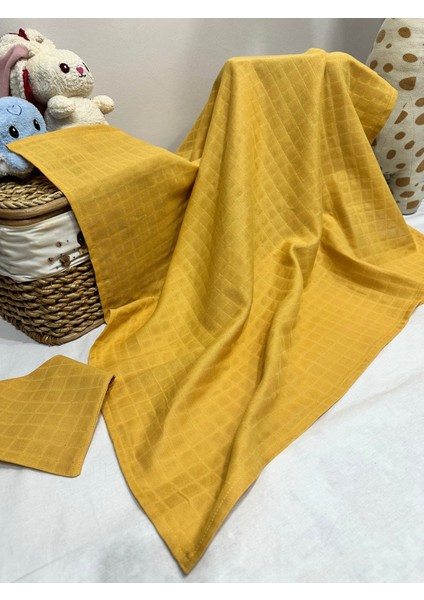 Müslin Bebek Battaniyesi 90X90 (Fular Hediyeli) fırsatları