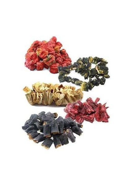 Özel Kuru Dolma Seti (Patlıcan-Kabak-Acur-Acı Biber-Tatlı Biber)