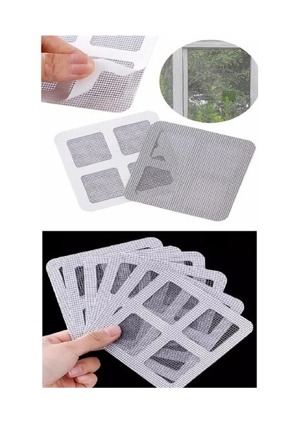 Oz cm ax 15 Adet Yapışkanlı Kesilerek Kullanılabilir Yırtık Kapı-Pencere Sinekliği Onarım Tamir Bandı fırsatları