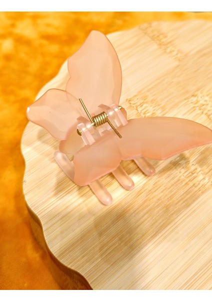 Lüks Figürlü Kelebek Kıstırma Toka