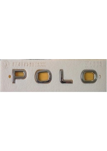 Arka Bagaj Yazı ''polo'' Volkswagen Polo Ym