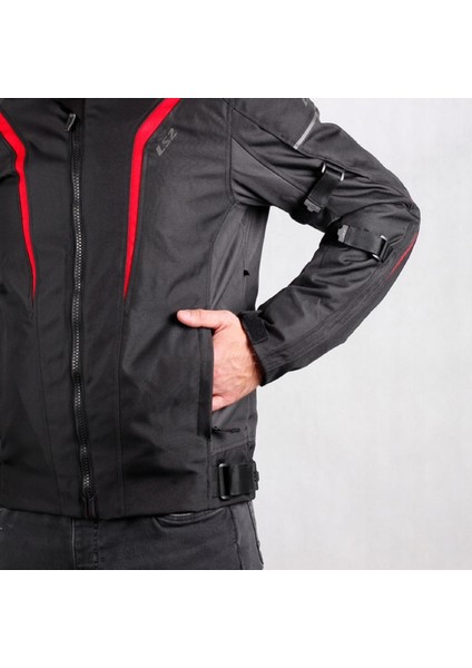 Sepang Siyah-Gri-Kırmızı Motosiklet Montu 4 Mevsim fırsatları