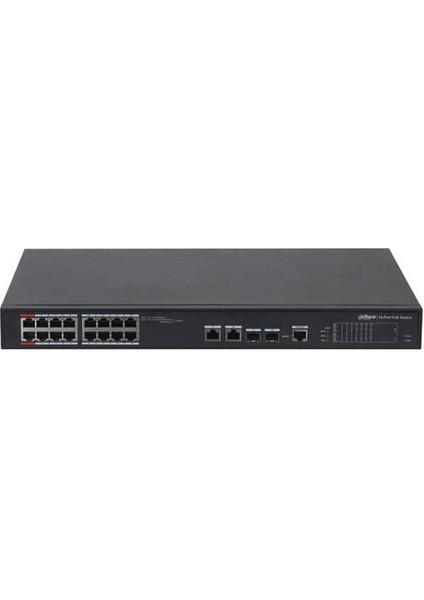16PORT 240W Full Poe PFS4218-16ET-240-V2 Gıgabıt 2x Sfp Yönetilebilir Switch