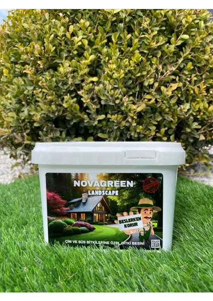 Çim ve Süs Bitkilerine Özel Bitki Besini 10 kg Novagreen Landscape Çim Coşturan indirimleri