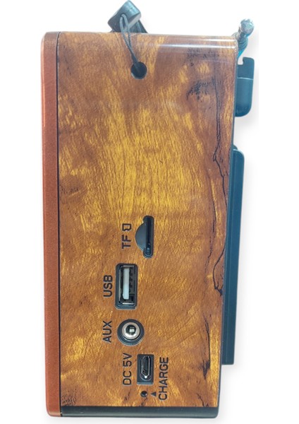 RT-359 Şajlı LED Fenerli Sonar Panelli Aux+Bluetooth+Tf Card+Usb Girişli Nostarji Radyo fiyatları